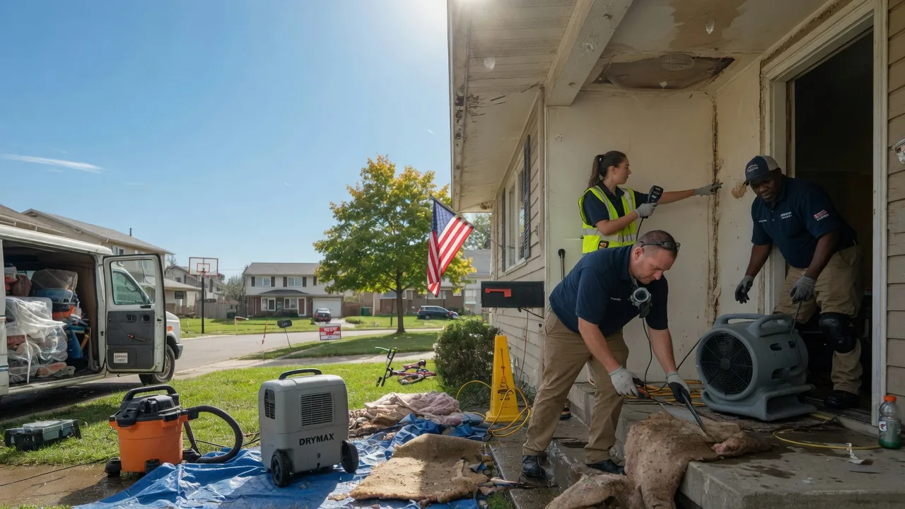 Water Damage Restoration in Wauseon, OH near me